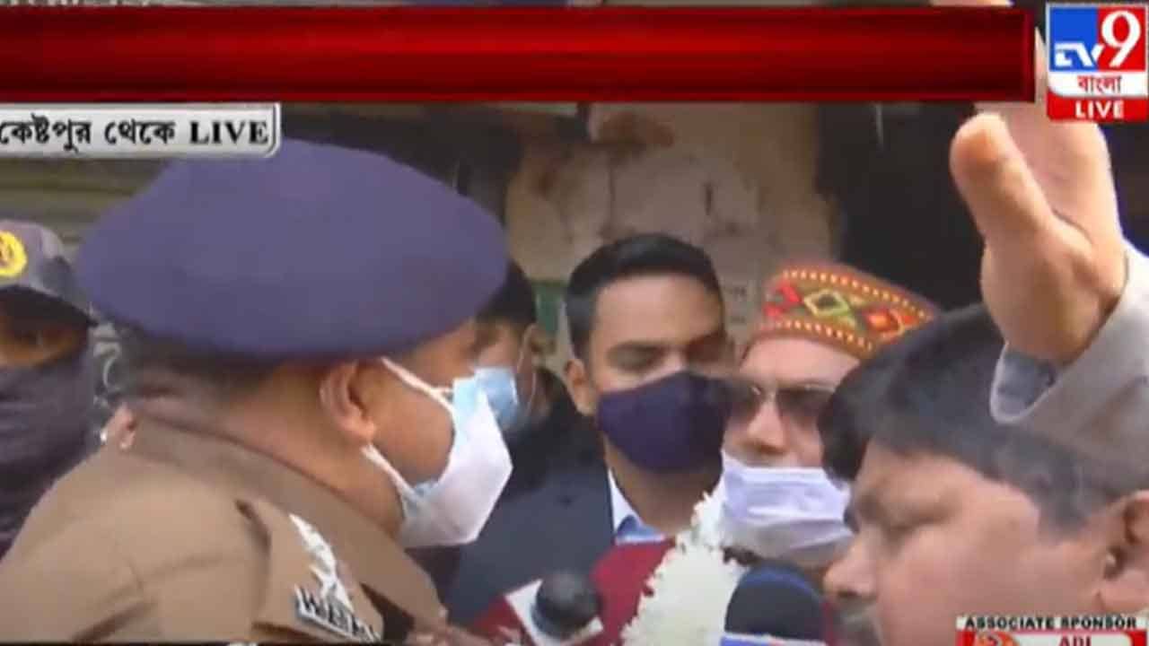 Dilip Ghosh: দিলীপ ঘোষকে দেখলে লোক এমনিই ভিড় করে, আমি পিছানোর মানুষ নই, পুলিশের সঙ্গে তুমুল বচসা