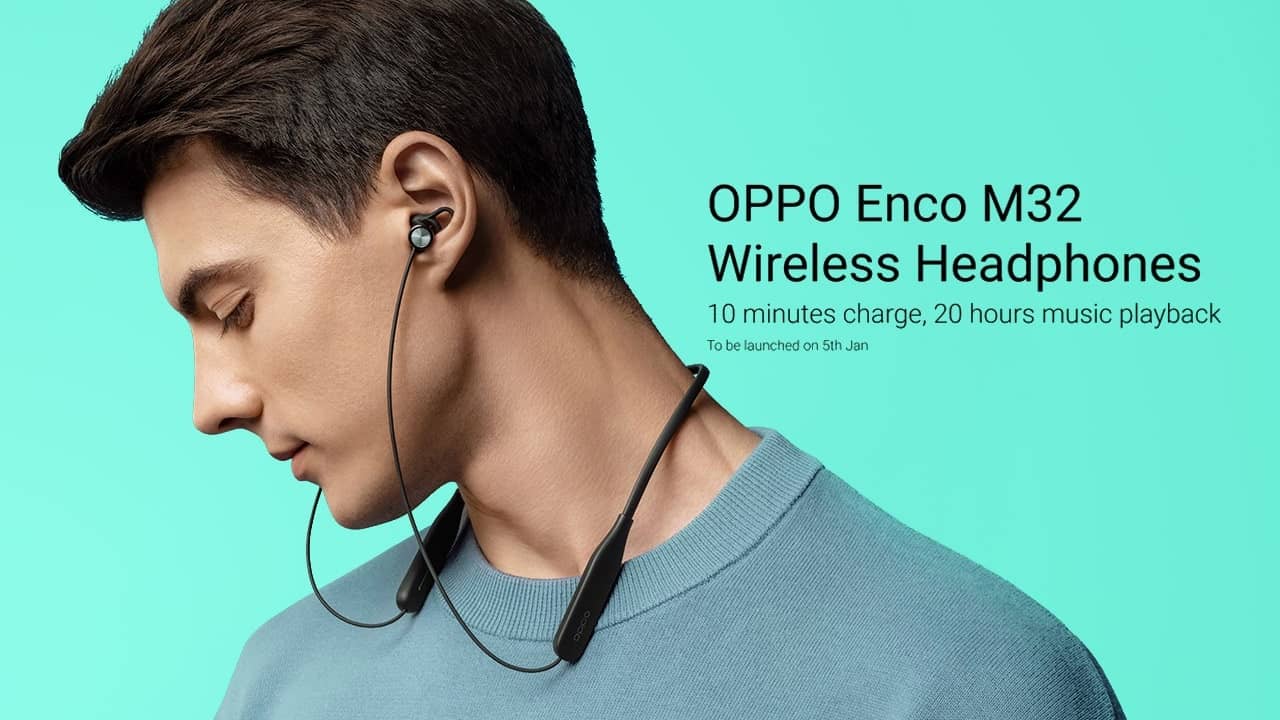 Oppo Enco M32: মাত্র ১,৭৯৯ টাকায় ভারতে দুর্ধর্ষ নেকব্যান্ড স্টাইল ইয়ারফোন নিয়ে এল ওপ্পো, এক বার চার্জে ২৮ ঘণ্টার ব্যাকআপ