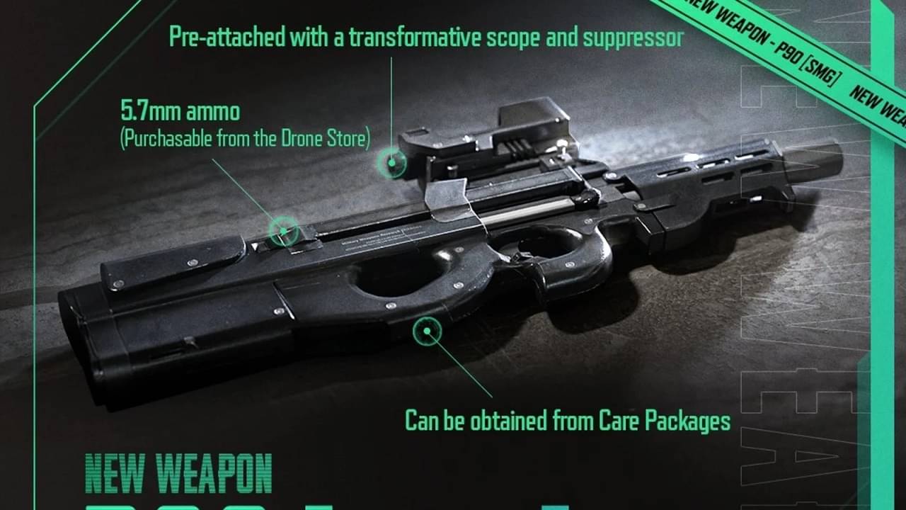 PUBG New State: প্লেয়ারদের জন্য সুখবর! এবার বিশেষ গুলি নিয়ে ব্যবহার করা যাবে নতুন পি-৯০ বন্দুক