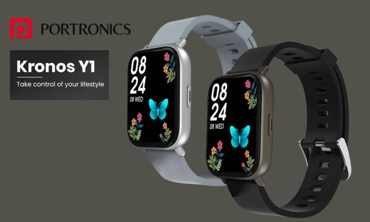 Portronics Kronos Y1: ভারতে নতুন স্মার্টওয়াচ নিয়ে এল পোর্ট্রোনিক্স, ব্লুটুথ কলিং, ৭ দিনের ব্যাটারি লাইফ, দাম ৩,৩৯৯ টাকা