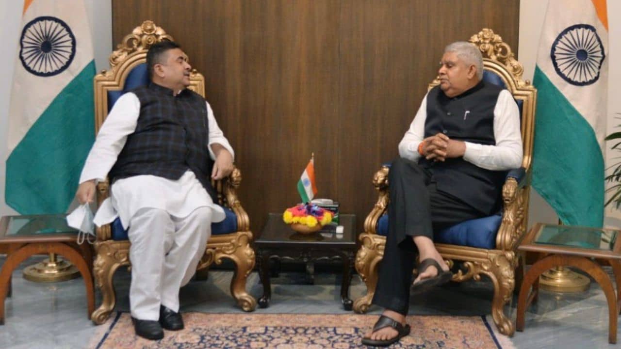 Jagdeep Dhankhar : কয়েক হাজার কোটি টাকার নয়-ছয়, মা ক্যান্টিন ও ক্লাবের অনুদানে রাজ্যপালের কাছে নালিশ শুভেন্দুর