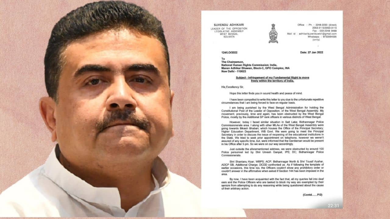Suvendu Adhikari: বেড়া দিন, আবার আসব,নাছোড় বিরোধী দলনেতা, মানবাধিকার কমিশনে অভিযোগ, বার্তা রাজ্যপালকেও