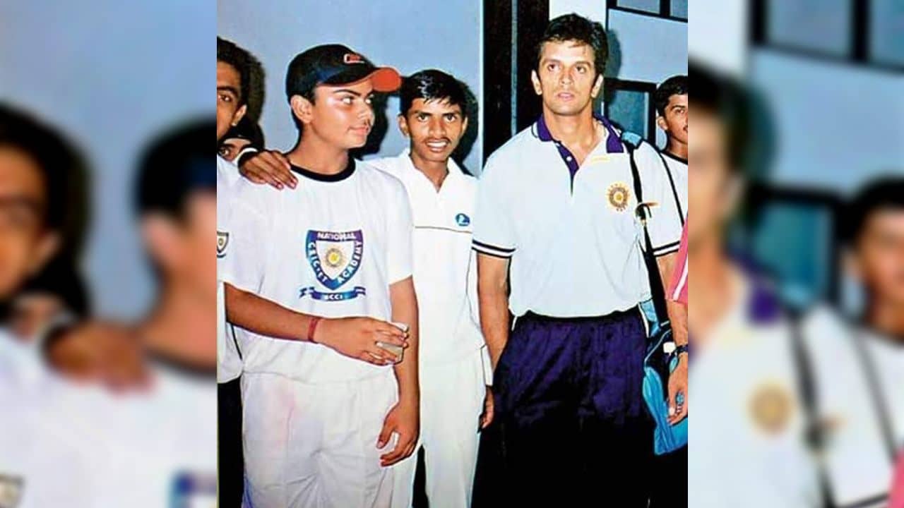এক ফ্রেমে ইয়ং দ্রাবিড়-ছোট্ট কোহলি, নেটদুনিয়ায় ভাইরাল ছবি