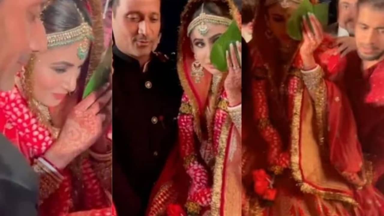 Mouni Roy Marriage: আরে আমায় ধর..., পিঁড়িতে উঠেই ভয়ে চিৎকার মৌনীর, দেখুন ভিডিয়ো