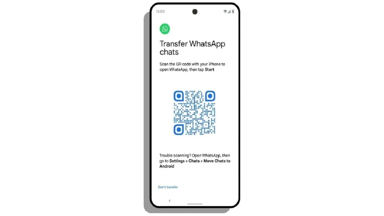 To transfer new phone whatsapp chat Now transfer