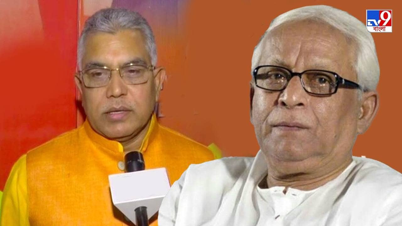 Dilip Ghosh on Buddhadeb Bhattacharjee : “ দল কি ওনাকে সম্পত্তি বানিয়ে রাখতে চায়, যোগ্য ব্যক্তিকে সম্মান দেওয়া হয়েছে,” বললেন দিলীপ