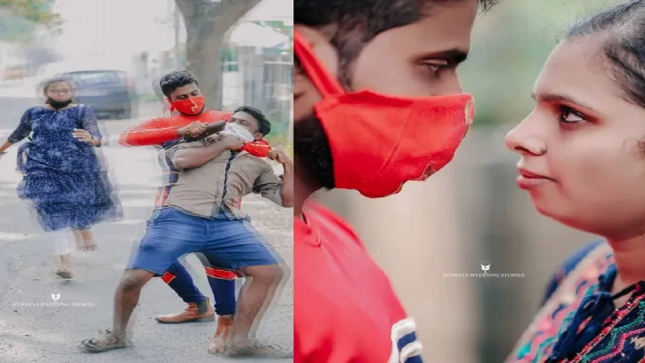 Viral Video: ফিল্মি কায়দায় বিয়ের চিঠি বিলি করলেন এই যুগল, ভিডিয়ো দেখে চোখ কপালে নেটিজে়নদের