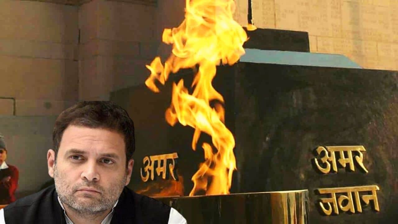 Rahul Gandhi: ফের কেন্দ্রকে খোঁচা, বিতর্ক উসকে অমর জওয়ান জ্যোতির ভিত্তি প্রস্থর স্থাপন করবেন রাহুল