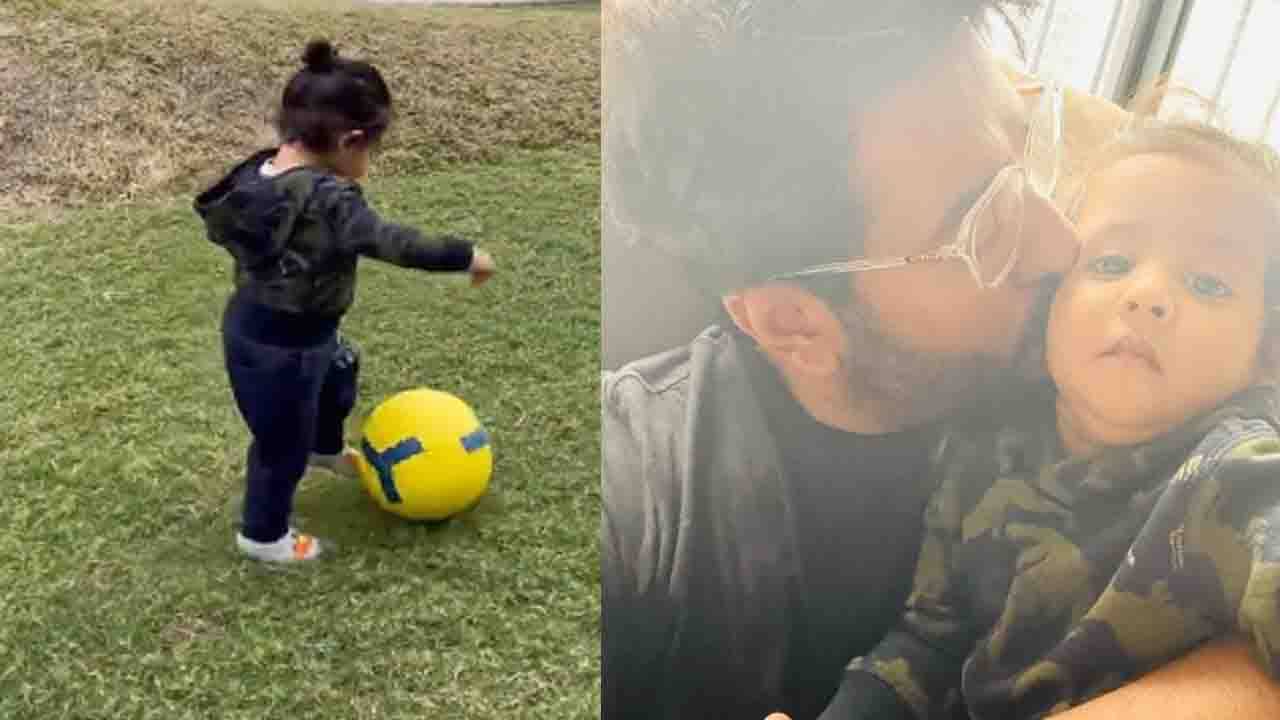 Yuvaan: ছোট্ট ছোট্ট পায়ে এগিয়ে ফুটবলে গো-ও-ও-ও-ল, ইউভান কি তবে ফুটবলার হবে?