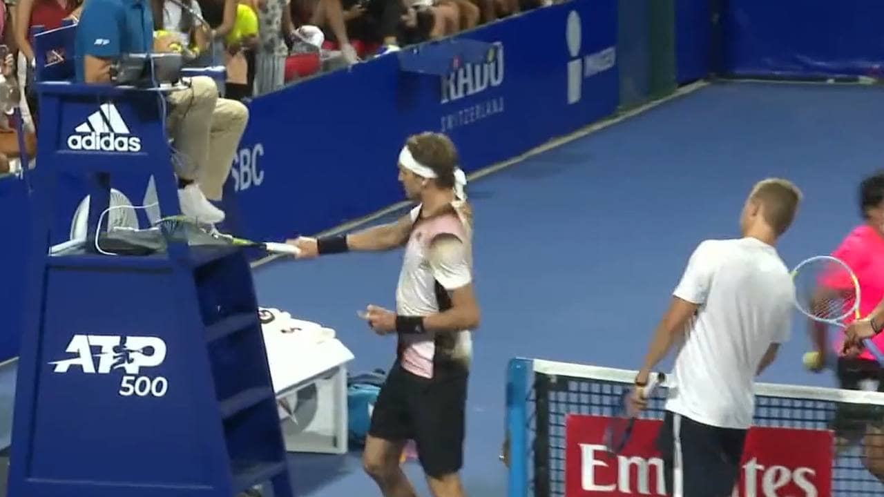 Alexander Zverev: জার্মান টেনিস তারকাকে বড়সড় শাস্তি