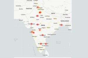 Downdetector Map