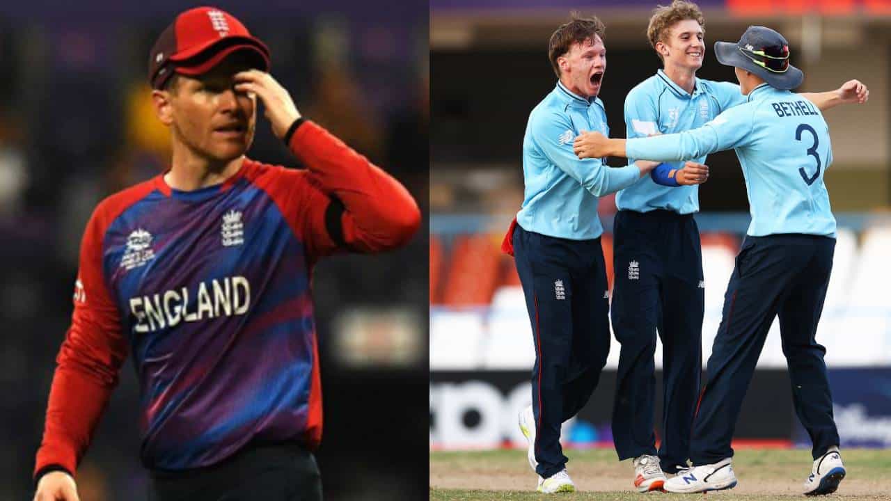 U19 World Cup 2022: ২৪ বছর পর ছোটদের বিশ্বকাপের ফাইনালে ইংল্যান্ড, প্রশংসায় ভরালেন ইওন মর্গ্যান U19 World Cup 2022: ২৪ বছর পর ছোটদের বিশ্বকাপের ফাইনালে ইংল্যান্ড, প্রশংসায় ভরালেন ইওন মর্গ্যান