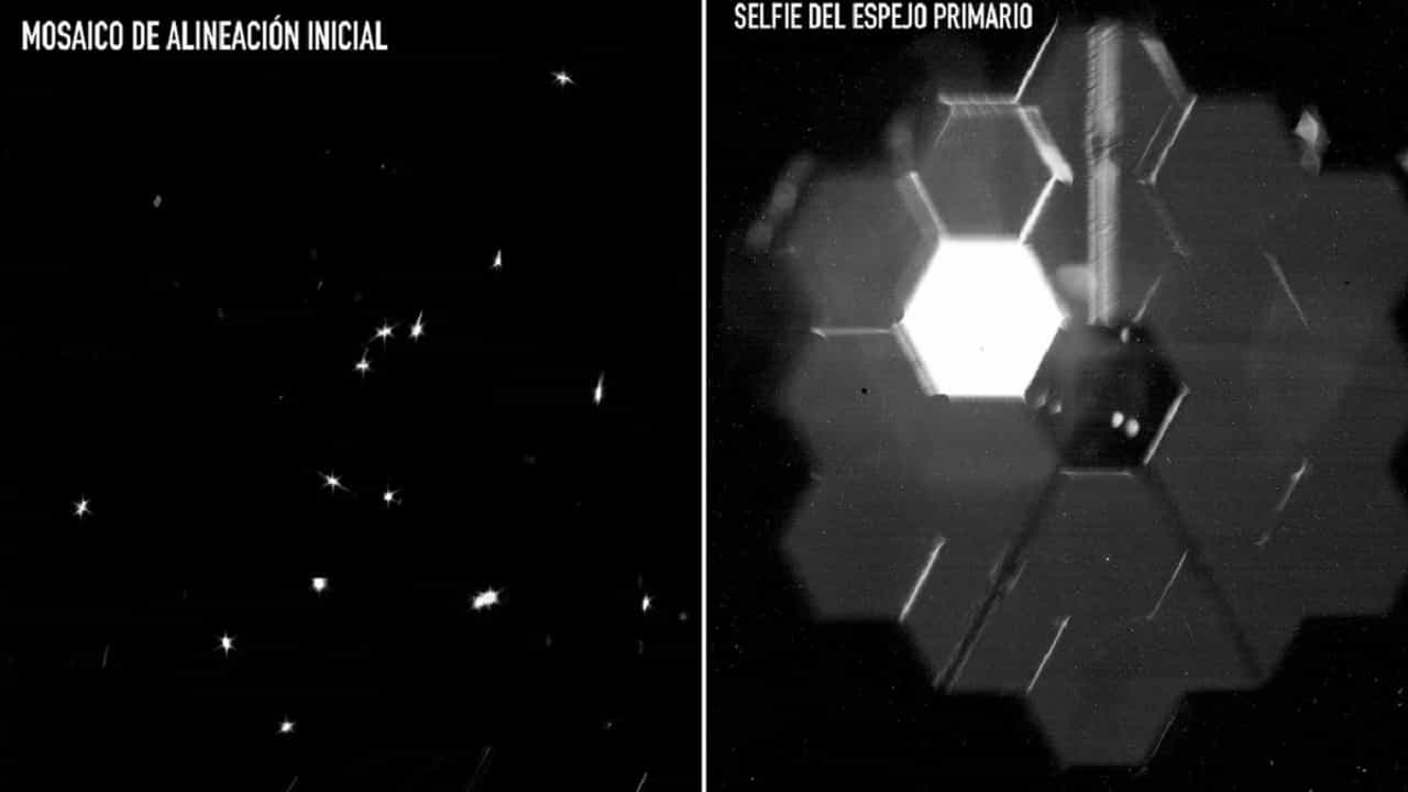 James Webb Telescope: জেমস ওয়েব টেলিস্কোপ থেকে তোলা প্রথম ছবি প্রকাশ করল নাসা, সঙ্গে একটি সেলফিও! James Webb Telescope: জেমস ওয়েব টেলিস্কোপ থেকে তোলা প্রথম ছবি প্রকাশ করল নাসা, সঙ্গে একটি সেলফিও!