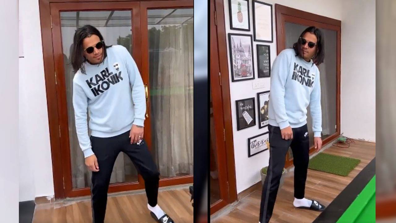 Rahul Chahar: তেরে নাম লুকে শ্রীবল্লির তালে পা মেলালেন রাহুল চাহার