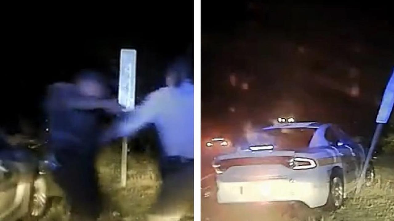 Viral Video: অটোপাইলট মোডে পুলিশকেই ধাক্কা মারল টেসলার গাড়ি, চালক তখন সিনেমা দেখতে ব্যস্ত! Viral Video: অটোপাইলট মোডে পুলিশকেই ধাক্কা মারল টেসলার গাড়ি, চালক তখন সিনেমা দেখতে ব্যস্ত!