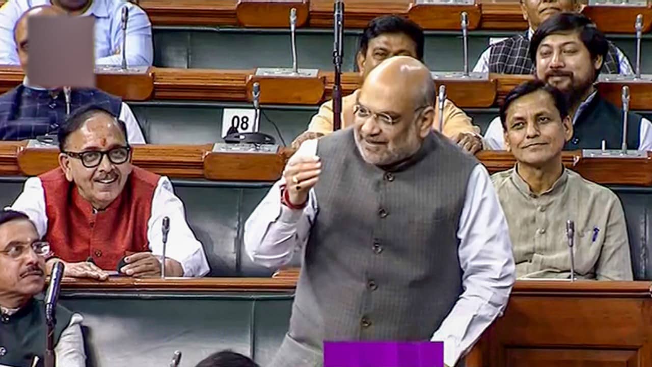 Amit Shah Slams TMC : বিরোধী নেতাদের খুন করে বিজেপি রাজ্য চালায় না, তৃণমূলকে নিশানা করে সংসদে বিস্ফোরক শাহ