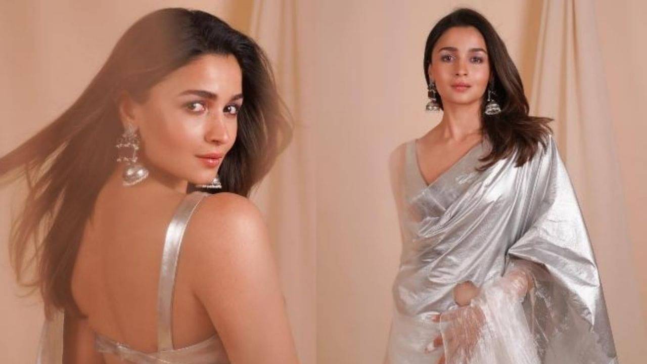 Alia Bhatt: সিলভাল ফয়েল শাড়ি বলে আলিয়াকে ট্রোলড! অসাধারণ এই শাড়িটির দাম শুনলে অবাক হবেন আপনি