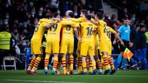 La Liga: এল ক্লাসিকো জিতে রিয়াল মাদ্রিদের বিজয়রথ থামাল জাভির বার্সা