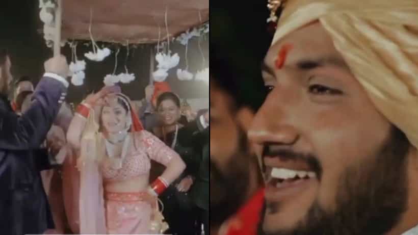 Viral Video: বহু ঘাত প্রতিঘাত পেরিয়ে প্রেম পেল পরিণতি, নাচ-গানে মুখরিত বিয়ের শুরুতেই বর-কনের চোখে জল!