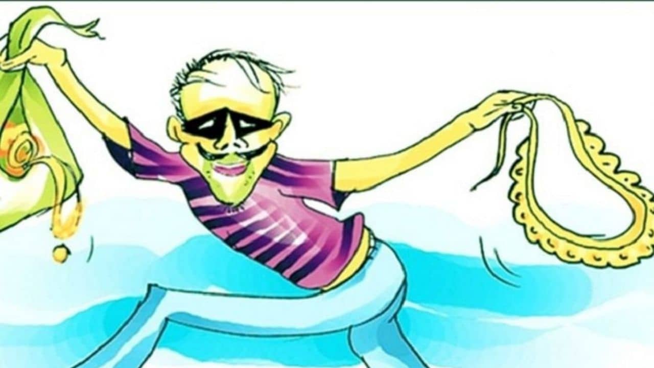 jalpaiguri Crime: যেন সিনেমা, বৃদ্ধার সঙ্গে লুকোচুরি খেলে মাত্র ৬ মিনিটেই সব হাফিস করল চোর