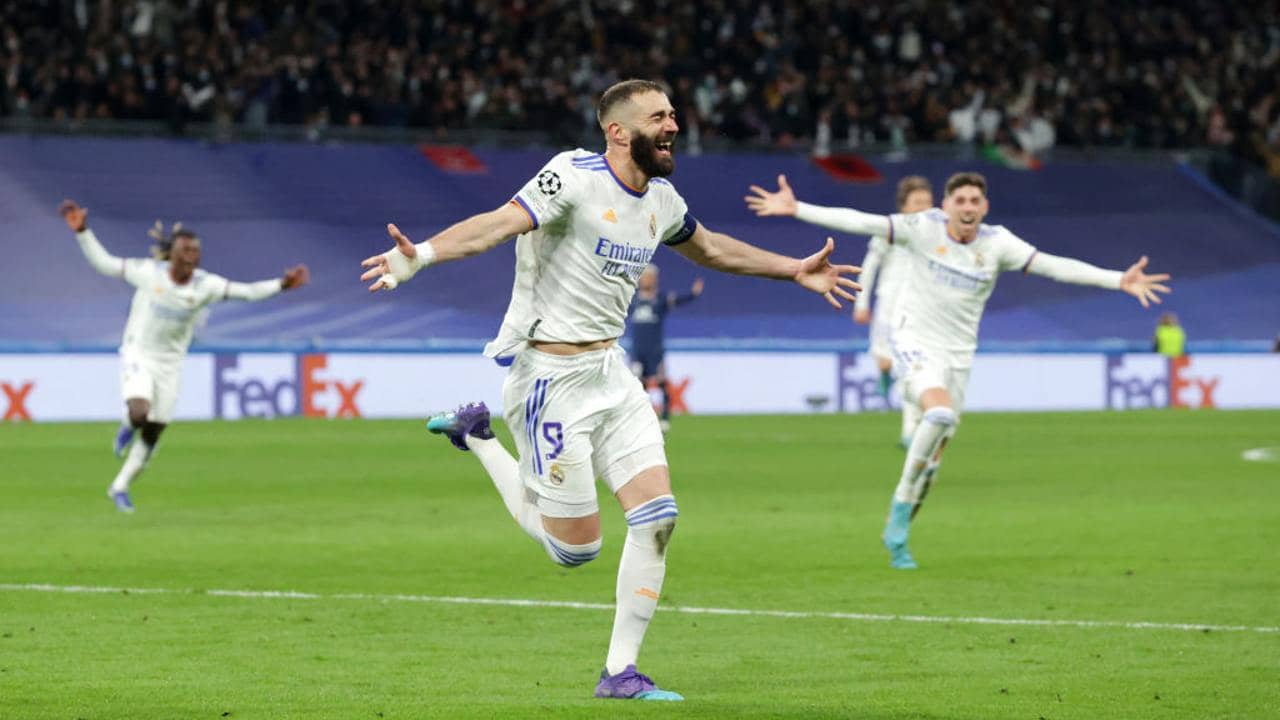 UEFA Champions League: রিয়াল মাদ্রিদ এখনও বেঁচে আছে, হ্যাটট্রিকের পর বেঞ্জেমা