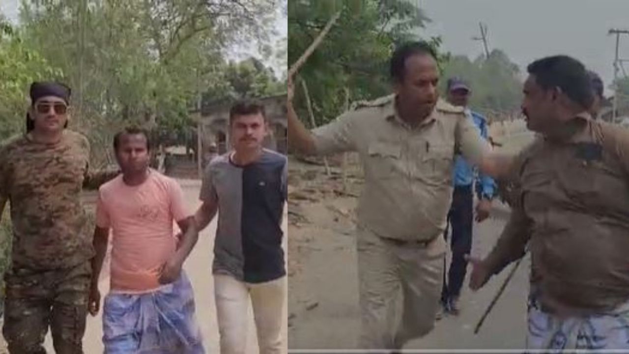 Malda TMC Clash: লাঠি উঁচিয়ে তেড়ে যাচ্ছে পুলিশ, তৃণমূলের গোষ্ঠী কোন্দলে উত্তপ্ত মালদা