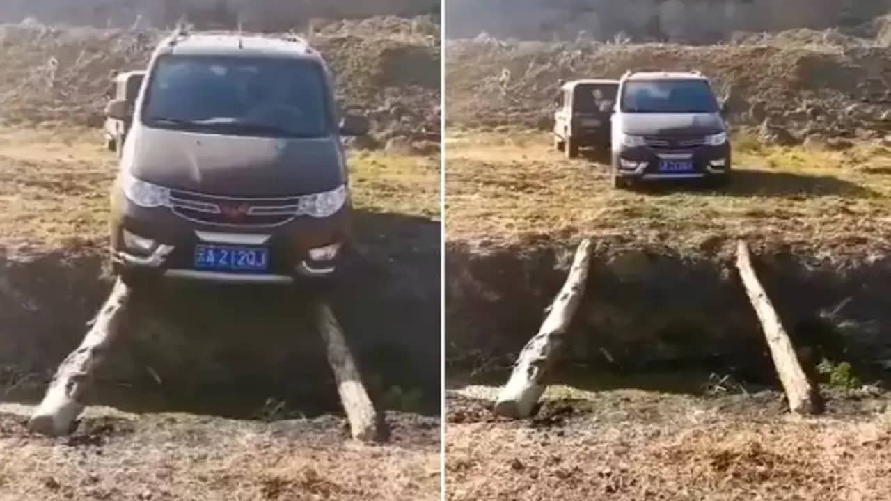 Viral Video: এই ড্রাইভারের স্কিল দেখে সবাই অবাক! সুতোর উপর দিয়ে গাড়ি চালালেন, দাবি নেটিজেনদের