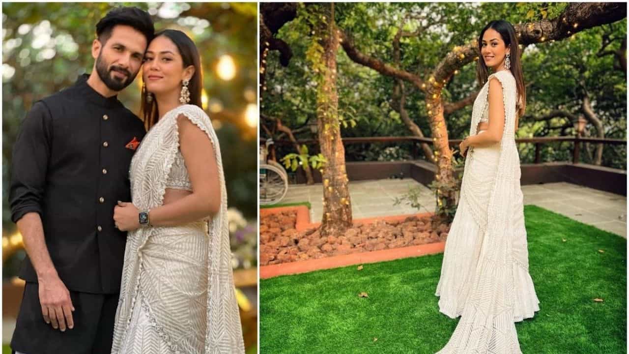 Mira Rajput: একলাখি লেহেঙ্গা শাড়ি পরে বিয়ের অনুষ্ঠানে ম্যাজিক ছড়ালেন শাহিদ-পত্নী! দেখুন ছবিতে... Mira Rajput: একলাখি লেহেঙ্গা শাড়ি পরে বিয়ের অনুষ্ঠানে ম্যাজিক ছড়ালেন শাহিদ-পত্নী! দেখুন ছবিতে...