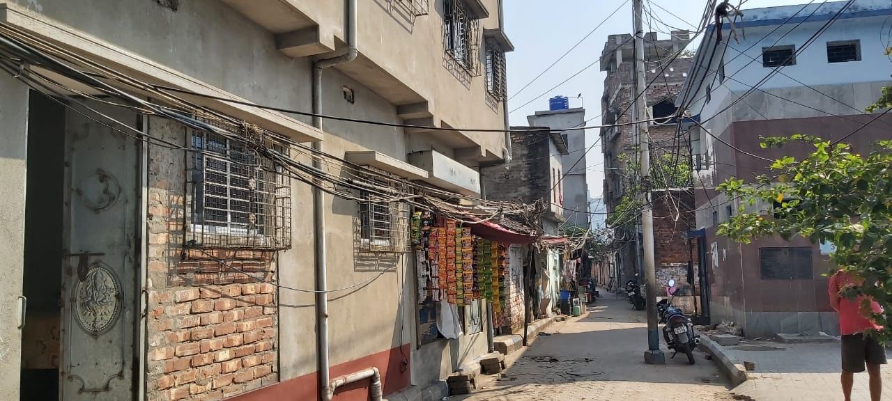 Slum areas of Kolkata