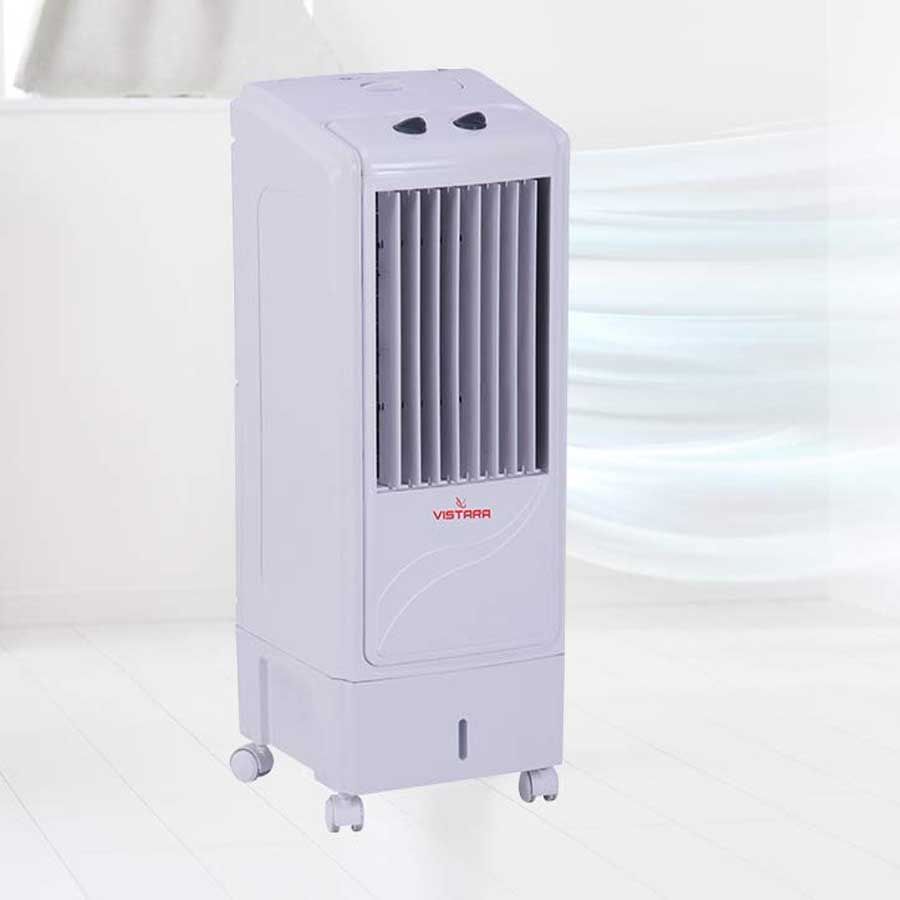 Vistara Nexa Portable Air Cooler 13 Liters Tower Air Cooler- এই কুলারের আসল দাম ৮৯৯৯ টাকা। অ্যামাজন ইন্ডিয়ার সাইটে এই এয়ার কুলার পাওয়া যাচ্ছে ৪৯৯৯ টাকায়। সাদা রঙে পাওয়া যাবে এই এয়ার কুলার। এর ভিতরে রয়েছে আইস চেম্বার। 