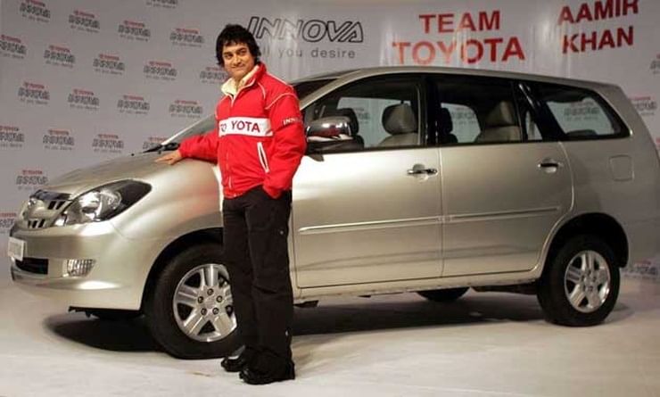 Aamir Khan Innova