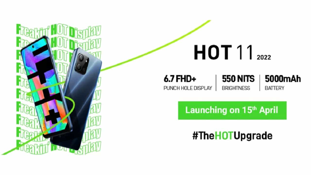 Infinix Hot 11 2022: নববর্ষে নতুন ফোন নিয়ে এল ইনফিনিক্স, দাম মাত্র ৮,৯৯৯ টাকা, দুর্দান্ত সব ফিচার্স Infinix Hot 11 2022: নববর্ষে নতুন ফোন নিয়ে এল ইনফিনিক্স, দাম মাত্র ৮,৯৯৯ টাকা, দুর্দান্ত সব ফিচার্স