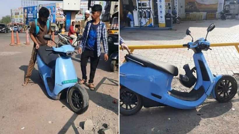 Ola S1 Pro: ফের বিপত্তি, এবার ওলা ইলেকট্রিক স্কুটারের সামনের চাকা খুলে বেরিয়ে গেল