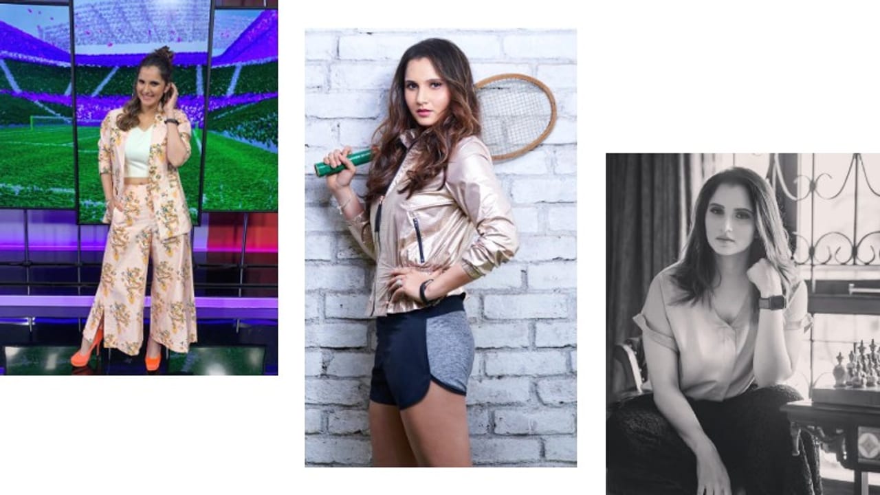 সানিয়া মির্জা - ভারতের তারকা টেনিস প্লেয়ার সানিয়া মির্জা টেনিস কোর্টে যতটা উজ্জ্বল, রুপের দিক থেকেও সানিয়া মাত দেন তাবড় তাবড় অভিনেত্রীদের। (ছবি-সানিয়া মির্জা ইন্সটাগ্রাম)