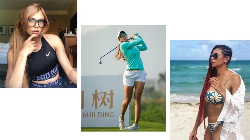 শর্মিলা নিকোলেট - শর্মিলা নিকোলেট একজন ইন্দো-ফ্রেঞ্চ পেশাদার গল্ফার। সুন্দরী শর্মিলা গল্ফ কোর্টে তাক লাগানোর পাশাপাশি তাঁর রুপের ছটাতেও মুগ্ধ করেম। তিনি ভারতের সর্বকনিষ্ঠ গল্ফার, যিনি মেয়েদের ইউরোপীয়ান ট্যুরের জন্য কোয়ালিফাই করেছিলেন। (ছবি-শর্মিলা নিকোলেট ইন্সটাগ্রাম)