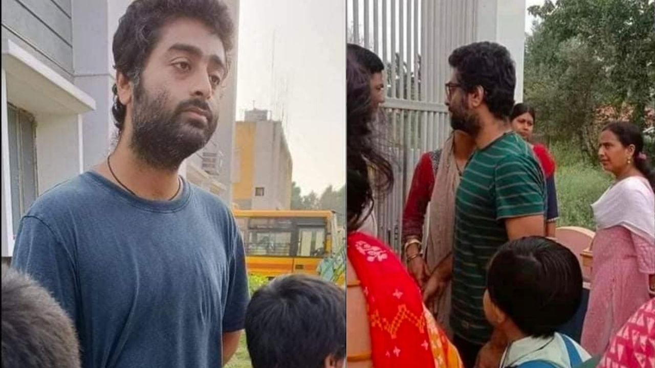 Arijit Singh Viral Picture: ছাপোষা পোশাকে ছেলেকে নিয়ে স্কুলে, 'এত সাধারণ কী করে', বিহ্বল নেটপাড়া