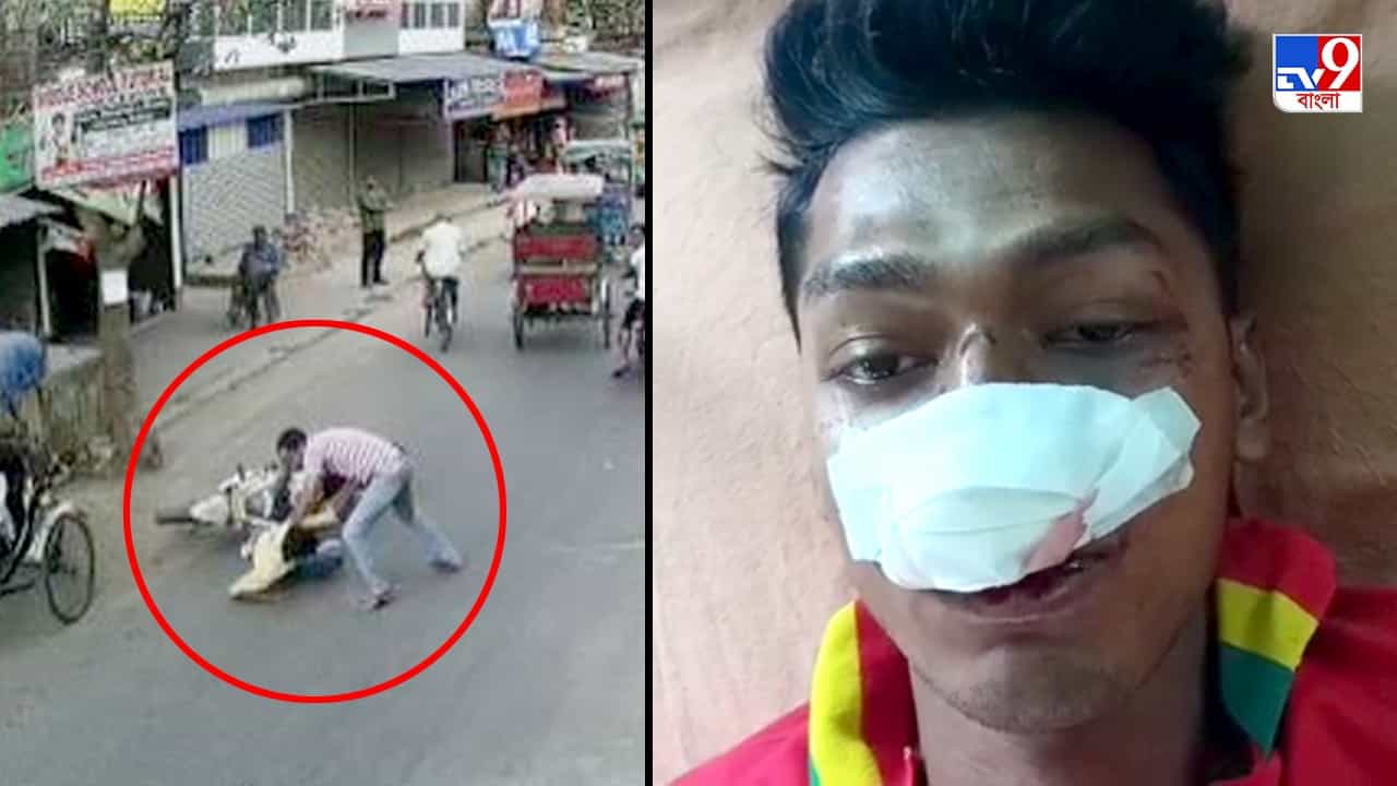 TMC Clash: কে নেবে সরকারি আবাসনের দখল? মাটিতে টেনেহিঁচড়ে নামিয়ে দলেরই কর্মীর 'মুখ ফাটাল' তৃণমূল নেতা