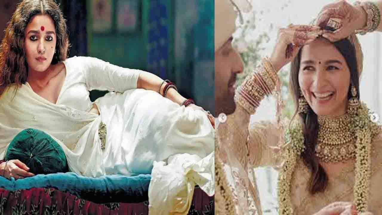 Alia-Ranbir Marriage: ২৯ বছরে সাদা শাড়িতেই সাজলেন, গাঙ্গুবাইয়ের সঙ্গে অদ্ভুত যোগ আলিয়ার বিয়ের