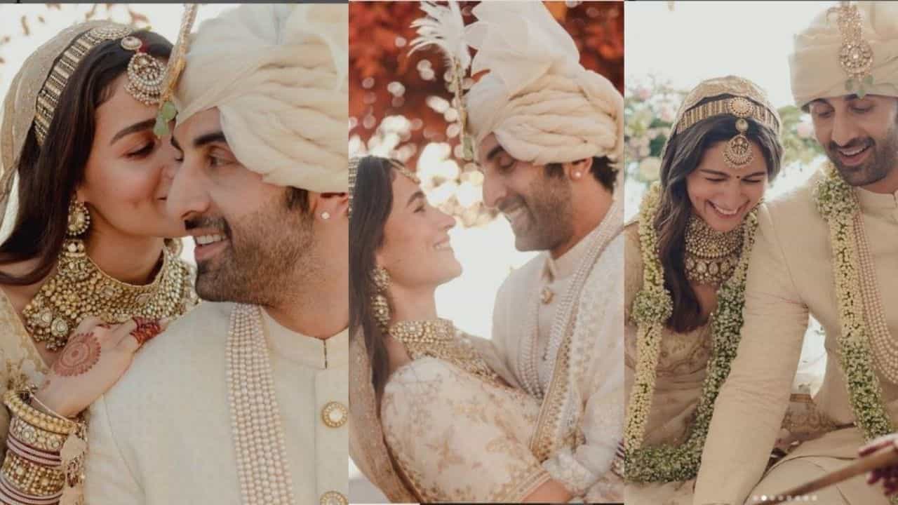 Alia Bhatts Bridal Look: ব্লাউজ-ম্যানিকিওর-কালিরা-মঙ্গলসূত্র, ব্রাইডাল লুকে ৪টে চমক! দেখুন এখানে... Alia Bhatts Bridal Look: ব্লাউজ-ম্যানিকিওর-কালিরা-মঙ্গলসূত্র, ব্রাইডাল লুকে ৪টে চমক! দেখুন এখানে...