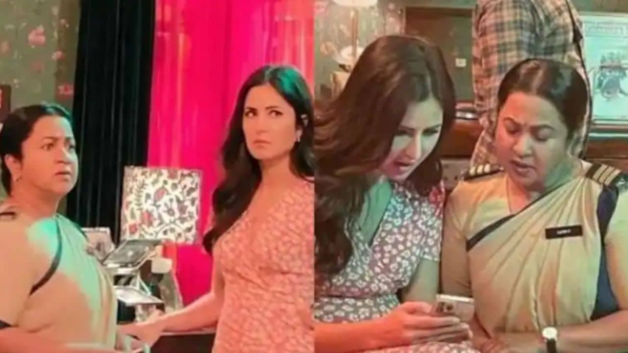 Leaked: বিয়ের পর মহিলা পুলিশের সঙ্গে এত কী আলোচনা করছেন ক্যাটরিনা? কোনও গন্ডগোল?