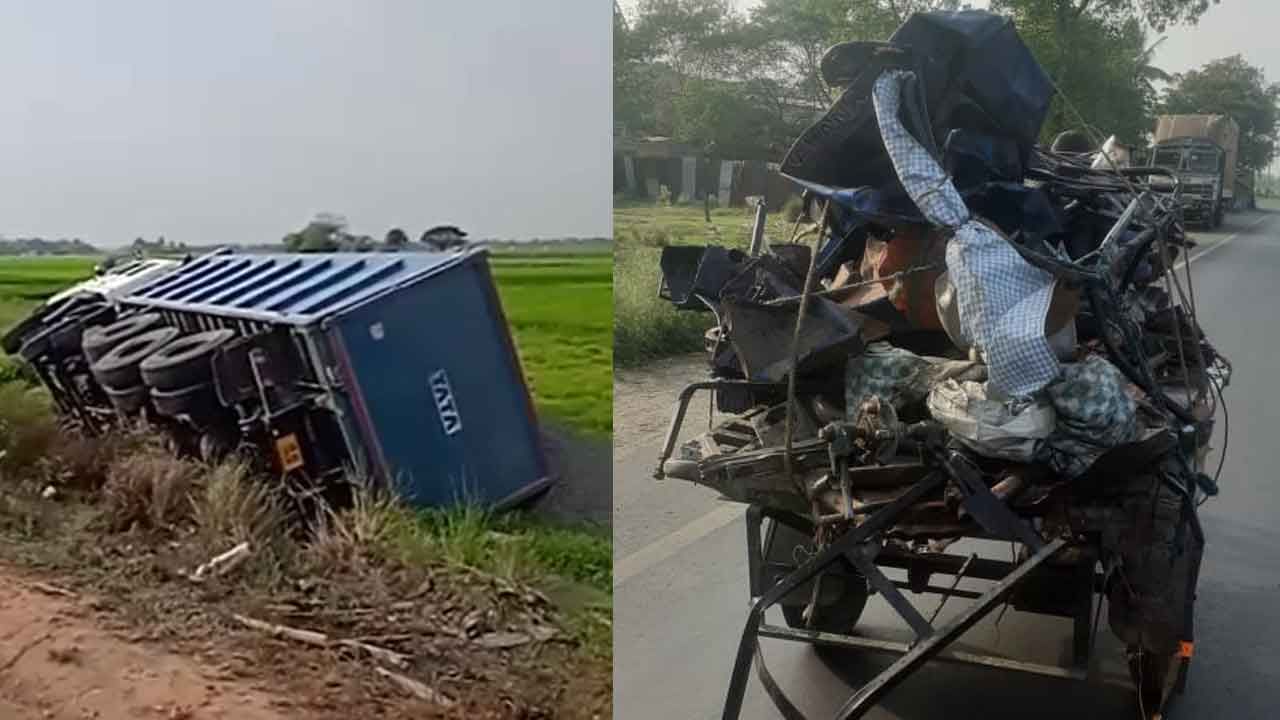 Bardhaman Road Accident: যাত্রীবোঝাই টোটোতে ডাম্পারের ধাক্কা, মৃত একই পরিবারের চার সদস্য-সহ ৫ জন