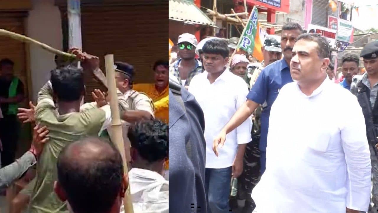 Bhupatinagar Chaos: ভূপতিনগরে বিজেপি কর্মীদের মিছিলে বাধা তৃণমূলের, শুভেন্দু বললেন, আদালতের রায়ের পরও লজ্জা নেই ওদের