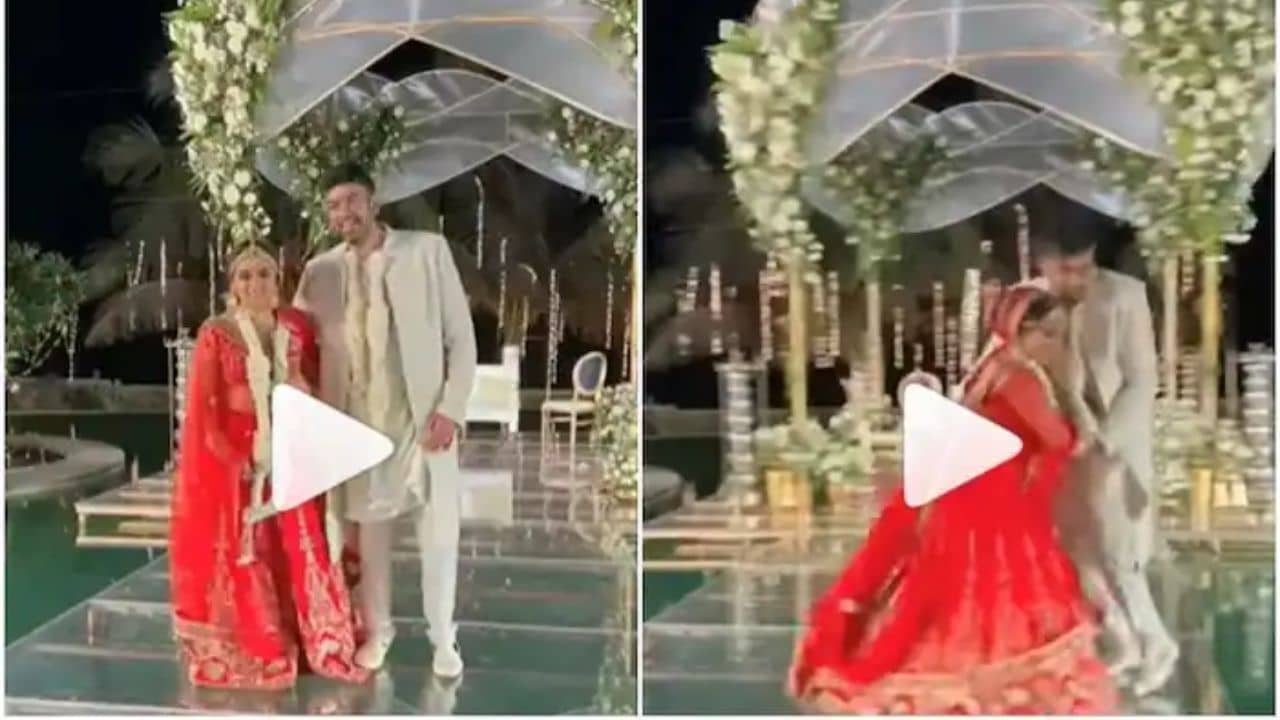 Viral Video: ফটোশুট করতে গিয়ে নতুন কনে পুলে ঠেলে ফেলে দিল বরকে! এরপর কী হল, দেখুন ভাইরাল ভিডিয়োয়