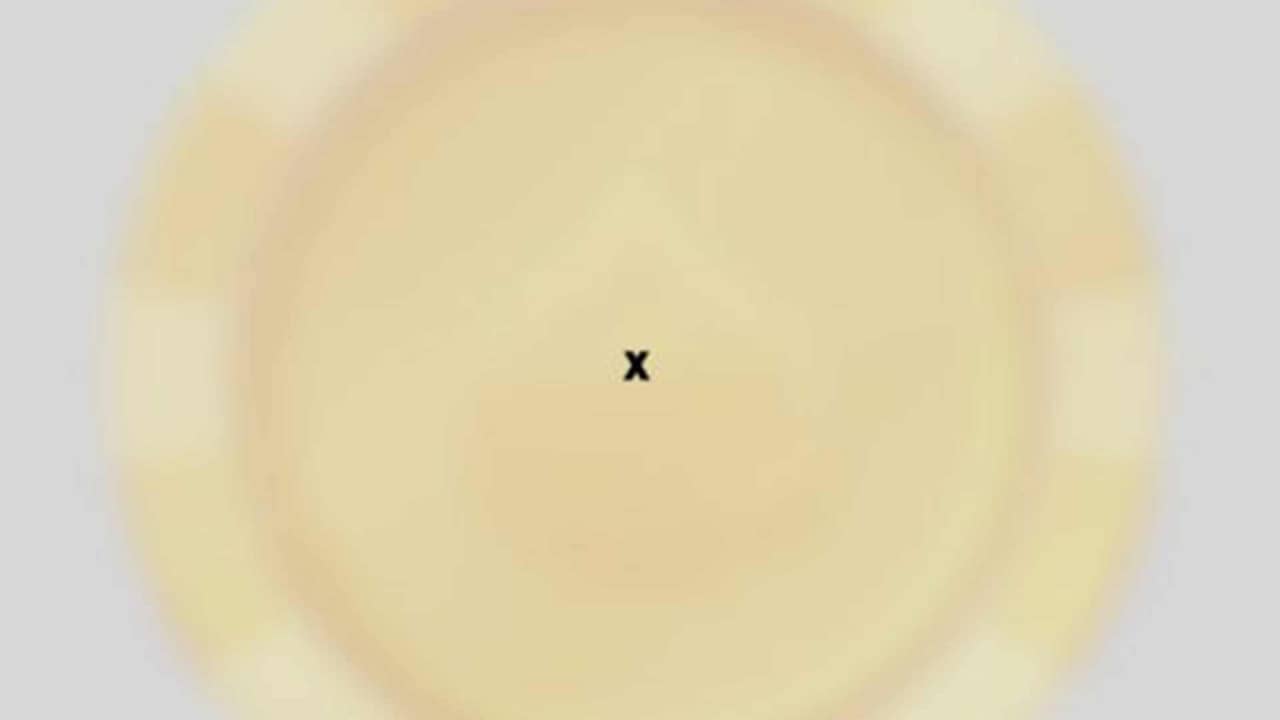 Optical Illusion: ক্রস চিহ্নটার দিকে ৩০ সেকেন্ড তাকিয়ে থাকুন, অদৃশ্য হয়ে যাবে কয়েন