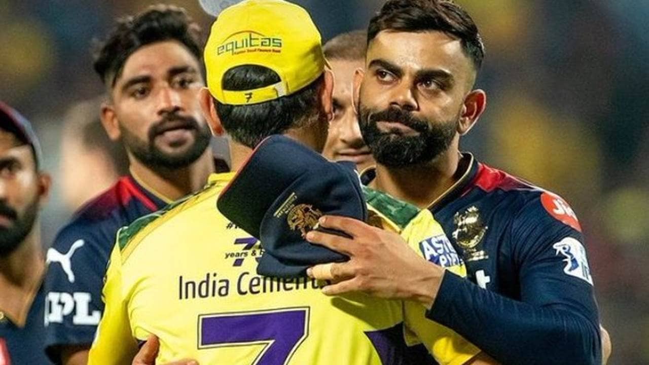 IPL 2022: ধোনি আউট হতেই বিরাটের সেলিব্রেশন, দুভাগ নেটিজেনরা