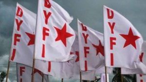 DYFI Mixed Gender Football Match: এবার ফুটবল পায়ে সৃজন-দেবাঞ্জন-অন্বেষা, রামলীলায় 'খেলা হবে' বাম ছাত্র যুবদের