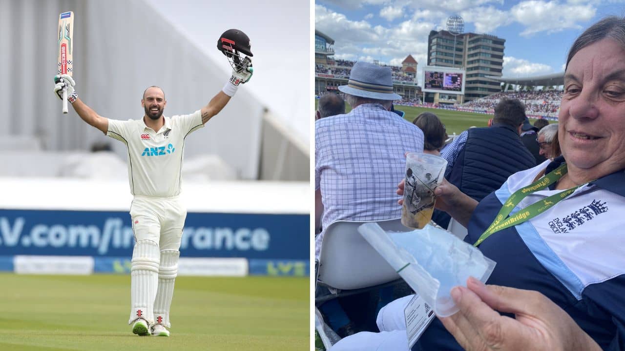 Daryl Mitchell: এক ছক্কায় বিয়ার লাভ, কী ঘটালেন মিচেল?