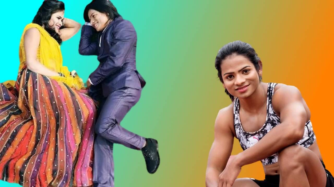 Dutee Chand: রামধনুর সাত রংয়ে উদ্ভাসিত দ্যুতি