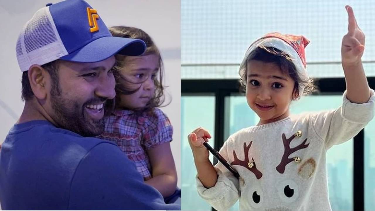 Rohit Daughter: কেমন আছেন রোহিত? আধো গলায় আপডেট দিল ছোট্ট সামাইরা