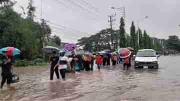Sylhet Flood: বাংলাদেশের সিলেটে ভয়াবহ বন্যা পরিস্থিতি! উদ্ধারকাজে নেমেছে নৌবাহিনী